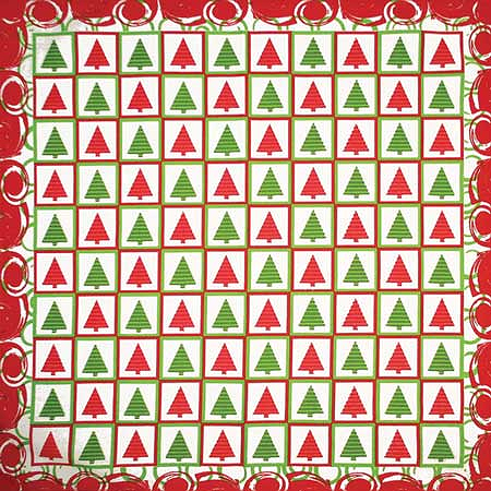 BANDANNA Holiday Christmas Checkers