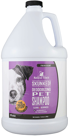 TOUGH STUFF Skunked! Deodorizing Pet Shampoo Gallon