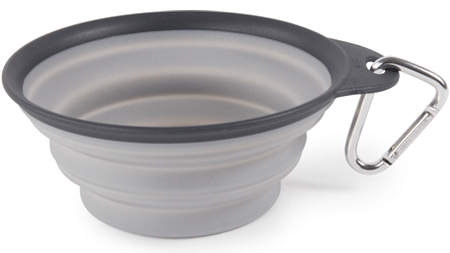 DEXAS Collapsible Travel Cup 1-cup Lt Gray