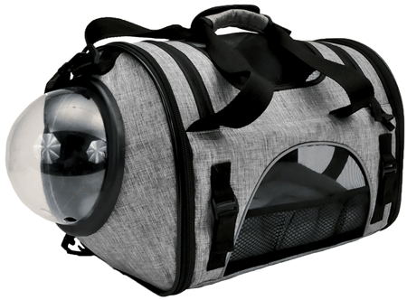 BERGAN Panoramic Cat Carrier Grey