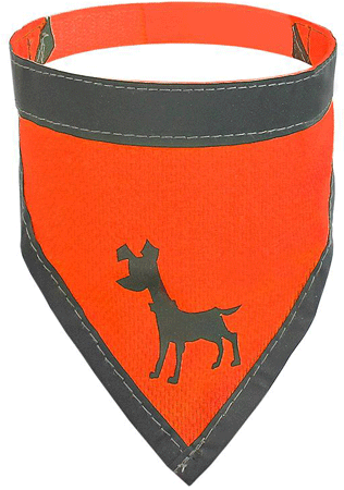 P.A.W. Visibility Dog Bandanna S