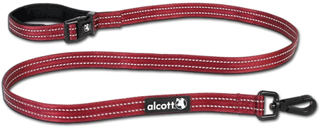 P.A.W. Weekender Leash Red