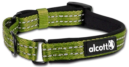 P.A.W. Martingale Collar Green M