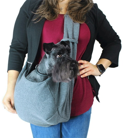 DOGLINE Pet Sling Grey