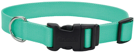 COASTAL Tuff Adjustable Dog Collar 3/8 x 8-12 Teal