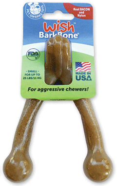 PET QWERKS Wish BarkBone Bacon S