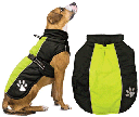 *FASHION PET Sporty Jacket Black/Green L