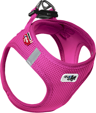 *CURLI Vest Harness Fuchsia 2XS