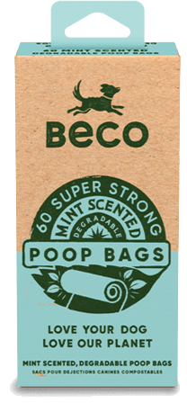 *BECO Mint Scented Poop Bags 60ct