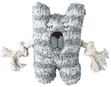 PATCHWORKPET Greybar Bear 6"