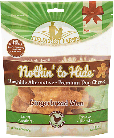 FIELDCREST FARMS Nothin' To Hide Gingerbread Men 4pk Chicken