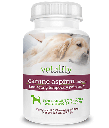 VETALITY Canine Aspirin 300mg 120ct