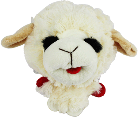 MULTIPET Lamb Chop Knobby Noggins 5in