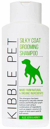*KIBBLE PET Silky Coat Grooming Shampoo Aloe & Honey 13.5oz
