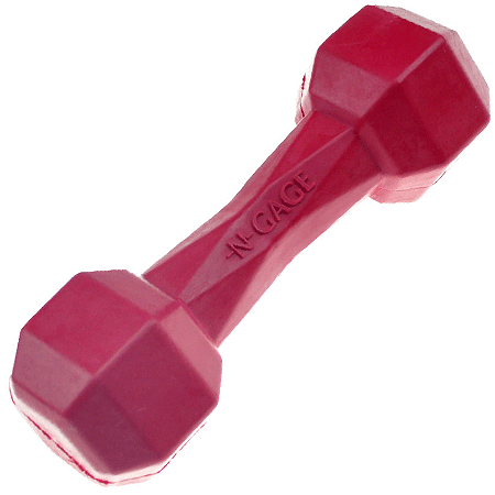 *N-GAGE Dumbbell Regular 7" Red