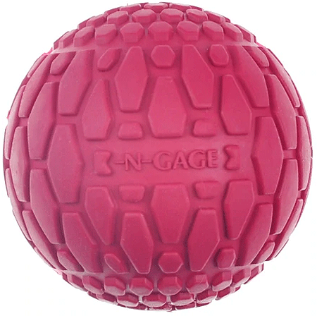 *N-GAGE Squeaker Ball 2.75" Red