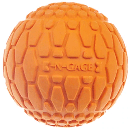 *N-GAGE Squeaker Ball 2.75" Orange