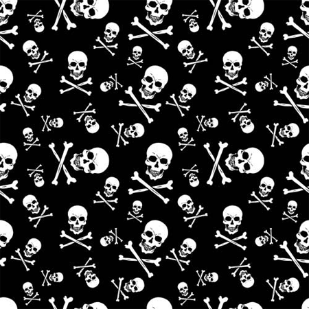 BANDANNA Skull and Crossbones