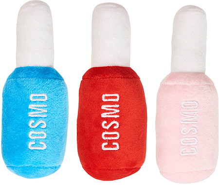 *COSMO Nail Polish Asst 6"