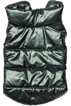 *COSMO Puffy Reversible Coat M Emerald