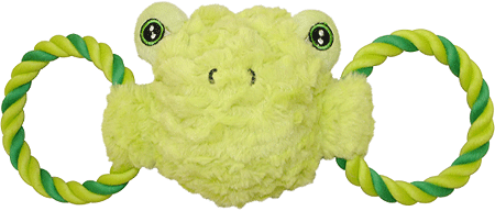 JOLLYPET Tug-A-Mal Frog M