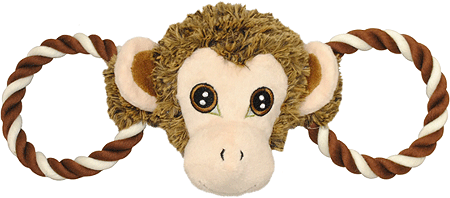 JOLLYPET Tug-A-Mal Monkey M