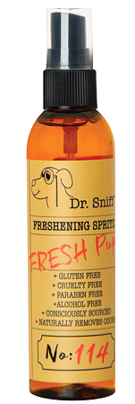 *DR. SNIFF Freshening Spritz #114 Fresh Pup 4oz