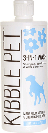 *KIBBLE PET Oatmeal/Aloe 3-in-1 Shampoo/Conditioner/Odor Eliminator 13.5oz