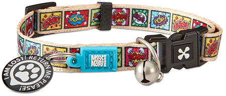 *MAX&MOLLY Smart ID Cat Collar Cosmic