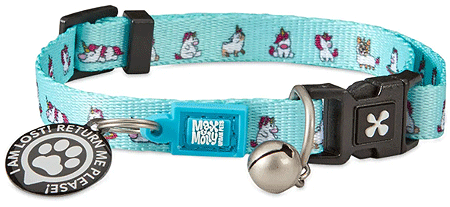 MAX&MOLLY Smart ID Cat Collar Unicorns