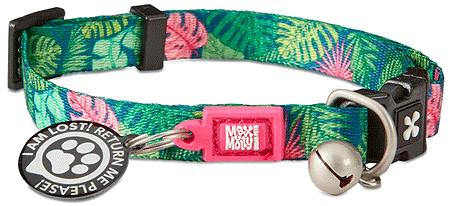 *MAX&MOLLY Smart ID Cat Collar Tropical