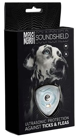 *MAX&MOLLY Soundshield Ultrasonic Tick & Flea Guard Black