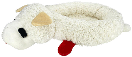 MULTIPET Lamb Chop Bolster Style Dog Bed 27"