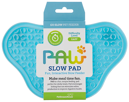 PetDreamHouse PAW Lick Pad Blue