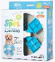 *PetDreamHouse SPIN Slow Feeder Pet Bowl Windmill Blue