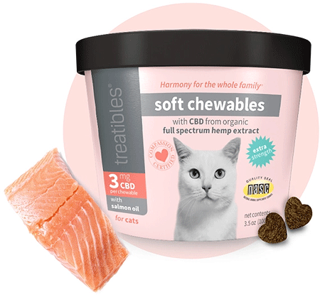 TREATIBLES PCR Extra Strength Chewables Feline 100ct