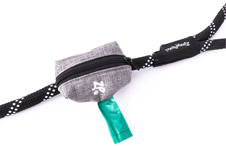 *ZIPPYPAWS Adventure Leash Bag Graphite