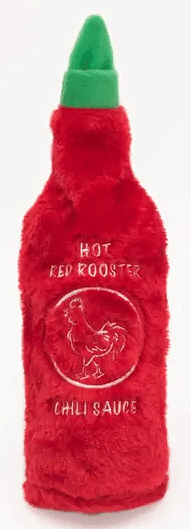 ZIPPYPAWS Crusherz Hot Sauce Red Rooster