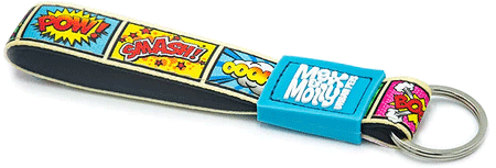 *MAX&MOLLY Key Ring Comic