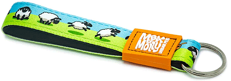 *MAX&MOLLY Key Ring Black Sheep