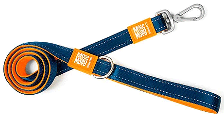 *MAX&MOLLY Classic Neoprene Leash Matrix Orange S 5/8" x 4ft