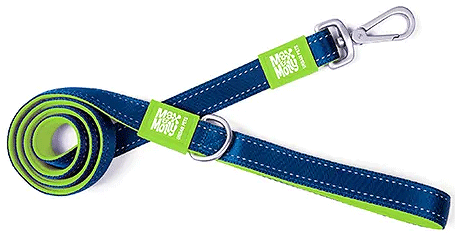 *MAX&MOLLY Classic Neoprene Leash Matrix Green XS 3/8" x 4ft