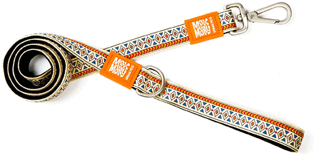 *MAX&MOLLY Classic Neoprene Leash Ethnic/Mosaic S 5/8" x 4ft