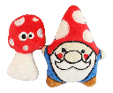 MAD CAT Gnome Sweet Gnome Cat Toys 2pk