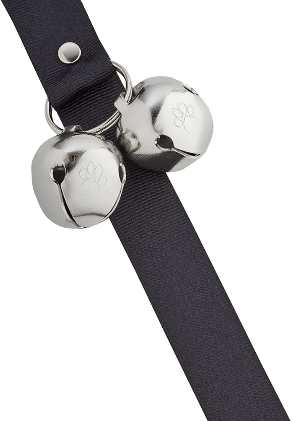 POOCHIE BELLS Classic Solid Colors - Midnight Black