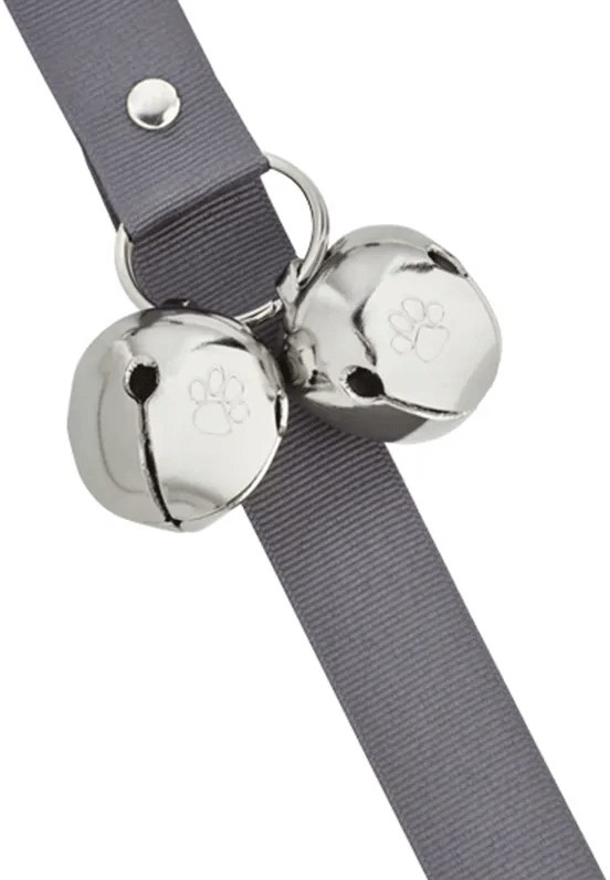 POOCHIE BELLS Classic Solid Colors - Pewter Gray