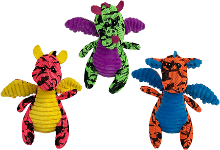 MULTIPET Dragon Cat Toy 4"