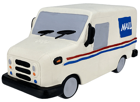 *MULTIPET Latex Mail Truck