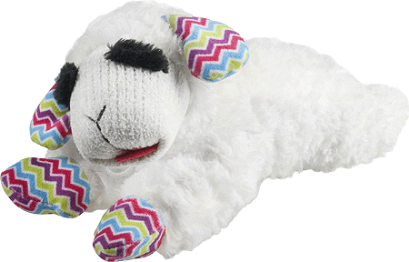 MULTIPET Lamb Chop Spring Pattern 10"