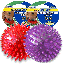 PETSPORT Gorilla Spiky Ball Squeak 4" L